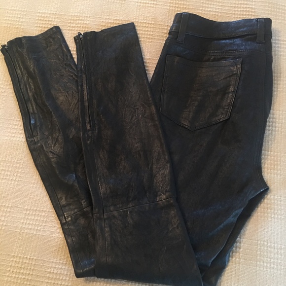 HOST PICK! J Brand L8001Lambskin Leather Jeans– Size 29 - Picture 3 of 7